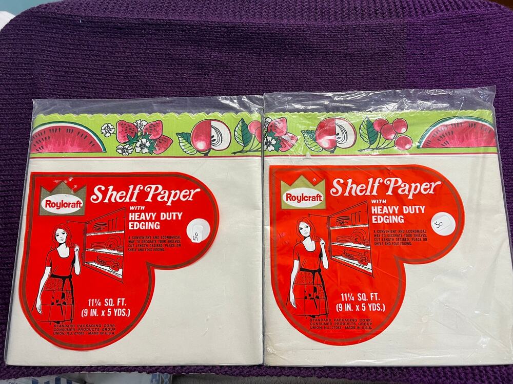 Roylcraft Shelf Paper decorative fruit edging